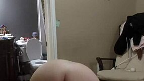 slow striptease reveals ripped clothes and bare curves