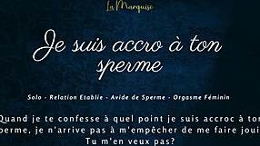 tu veux me voir avaler ton sperme français??