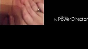 Huge dildo and fuck machine ravage kinkycouple69's shaved pussy!