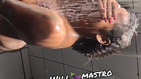 i invited her for shower but gave her thick cum bath instead