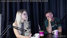 Watch my wild Lexi Mallet compilations on Bora Cast with Bruna Carlos in sheer red lingerie