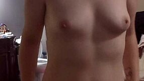 slow striptease reveals ripped clothes and bare curves