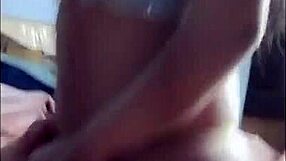 mature brazilian in lingerie rides young cock till he cums hard