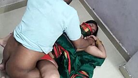 Hot Indian Desi Bhabhi Fucked In Sexy Pink Silky Saree