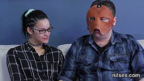 hot cutie dragged to asshole madhouse for twisted hardcore ass therapy