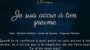 tu veux me voir avaler ton sperme français??