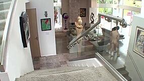 wanna see this skinny teen get rough quickie fucked to orgasm?