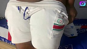 home alone horny ebony takes big cock doggystyle