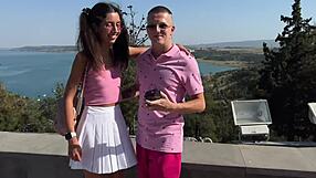 Tea turns bi threesome big dick ass pussy double fuck