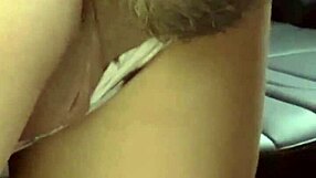 i meant to give footjob but ended up eating her ass in car