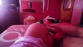 Chilling in bed with stepsis leads to creampie