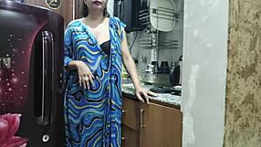 uhh, my indian stepmom watched then bent over in kitchen for my creampie...