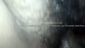 latina teen pornstar squirts hard during webcam anal massage sex