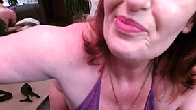 dawnskye1962 sheer purple joi tease