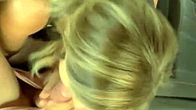 i meant to give footjob but ended up eating her ass in car