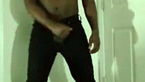 Cumming in jeans worships hot woman romantically for free