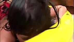 Isabel Ice takes intense face fucking and tit slaps!