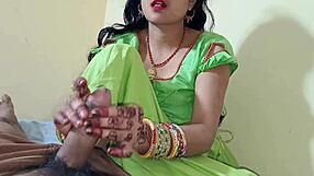 dirty indian wife lalita singh's tight pussy creampied by stepbro in bedroom