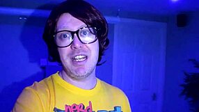 busty british babe tricked into first-time cock sucking and handjob in hd