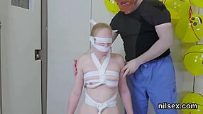 Wacky Babe's Brutal BDSM Asshole Gangbang Therapy Escalates Wildly