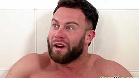 two slutty tattooed teens share seth's cock in wild nuru threesome 😈💦