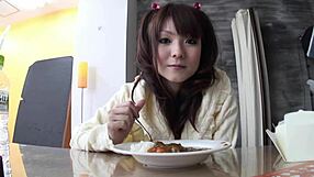 First Bondage Thrills Cute Asian Teen! Older Guy Fingers Squirt Pussy Wet