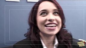 Big Booty Brunette Olga Cabaeva Nails Kinky Anal Threesome To Ace Her Casting Interview