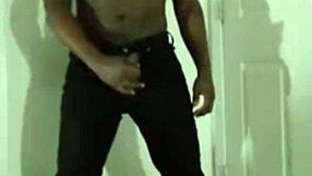 Cumming in jeans worships hot woman romantically for free