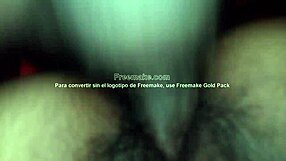 latina teen pornstar squirts hard during webcam anal massage sex