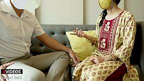 i'm saanvi bahl poor indian maid surprised by boss at office work