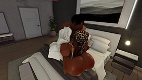 roblox threesome big ass big black cock pussy fuck