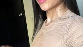 damn check this latina teen shaking her huge naked ass and spreading wide for you