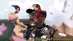 What happens in orgy after school with lingerie-clad brazilian teens?