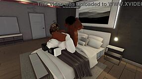 roblox threesome big ass big black cock pussy fuck