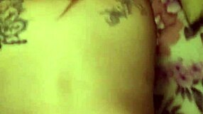 Bbw latina milf's chubby curves spill from sexy thong panties