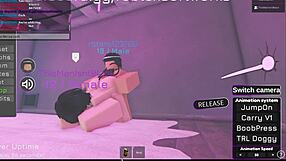 god, my cock throbs fucking this hot roblox girl's big ass and tits