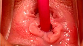 wanna see this pink pussy up close while she cums hard?