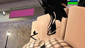 Blonde and brunette friends grope him then ride cock cowgirl style