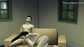 What if son bends stepmom over desk for sneaky fuck?