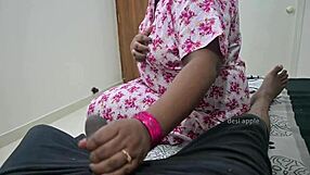 step sister strokes cock handjob till cum explosion