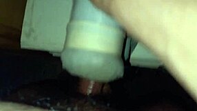 Cumshot Explodes Over Homemade Moroccan Pussy
