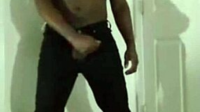 Cumming in jeans worships hot woman romantically for free