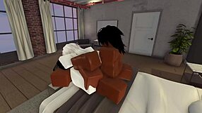 roblox threesome big ass big black cock pussy fuck