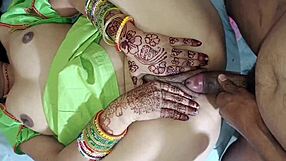 dirty indian wife lalita singh's tight pussy creampied by stepbro in bedroom