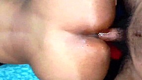 karwa chauth indian housewife gives closeup blowjob then bends for rough anal creampie with hindi moans