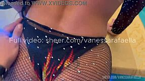 TS Vanessa Rafaella Assfucked Raw by Rennan Luna's Monster Cock Creampie