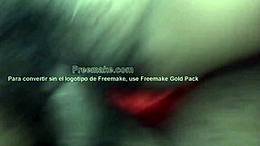 latina teen pornstar squirts hard during webcam anal massage sex