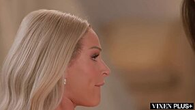 Vixenplus Kylie Fingers Bride Emma's Pussy During Relaxation Ritual