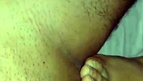 Whoa 18yo virgin stepsister gives deepthroat footjob, so taboo and wet!