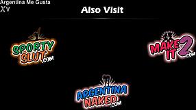 Skinny Latina Prostitute's Perky Puffy Nipples Peek In Tight Jeans Thong